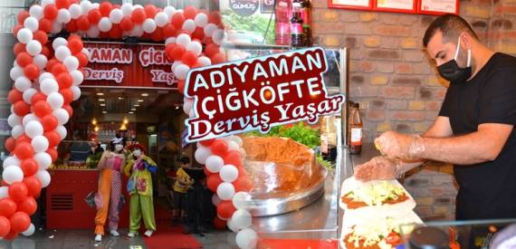 Adıyaman Çiğköftecisi Sarıyer’de açıldı