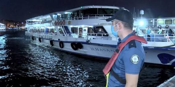 Boğaz’da teknelere denetim