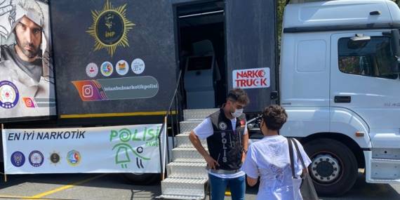 Narkotik TIR Sarıyer’e geldi