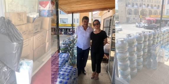 Sarıyer muhtarlarından Karadeniz’e yardım eli