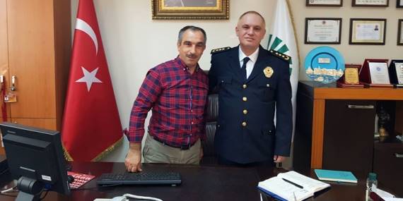 Müdür Şensoy’dan Muhtar Yazıcı’ya ziyaret