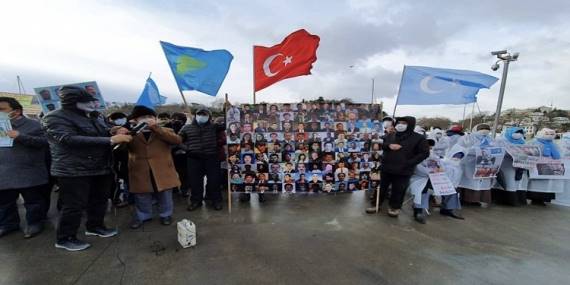 Uygur Türklerinden Çin protestosu