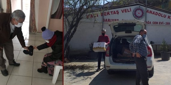 Ayazağalı ihtiyaç sahiplerine yardım eli