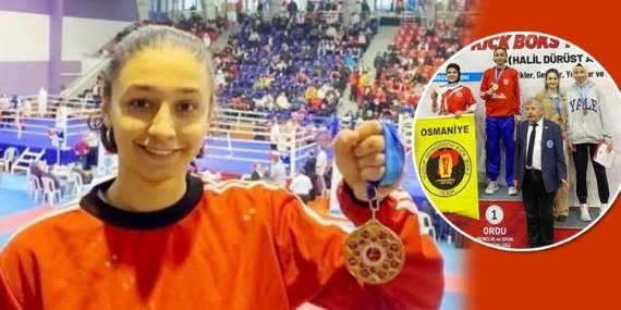 Türkiye şampiyonu sporcu Sarıyer’in gururu oldu