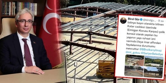 MHP İl Başkanı Gür’den İstinye Tweet’i