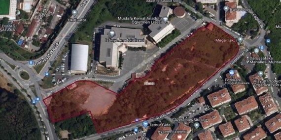 Darüşşafaka’daki 20 dönümlük arazide plan polemiği!