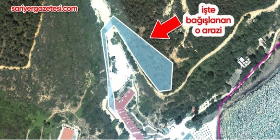 Sarıyer Belediyesi Rumeli Kavağı’ndaki 4.5 dönümlük araziyi devlete verdi