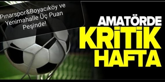 Çok kritik hafta!
