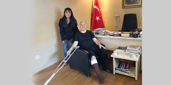 Aydemir Görmez’e geçmiş olsun ziyareti