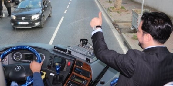 DEVA Sarıyer’den otobüs çıkartması