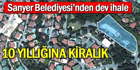 Reşitpaşa’daki 6 dönümlük arazi kiraya çıkarıldı