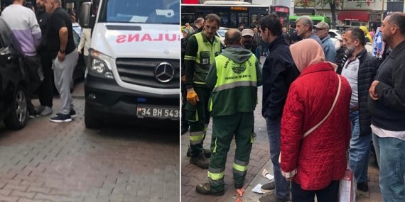 Belediye işçisini hastanelik ettiler!