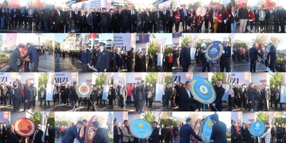 Sarıyer’de 10 Kasım töreni