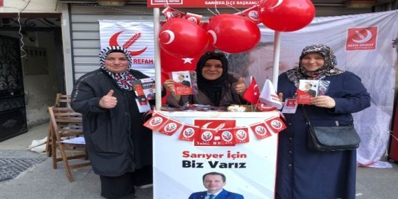 Yeniden Refah’tan hediye dağıtımı