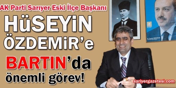 AK Parti’li Hüseyin Özdemir’e yeni görev!