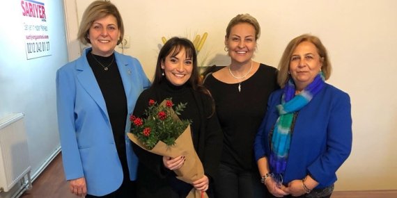 Kadın muhtarlardan anlamlı ziyaret