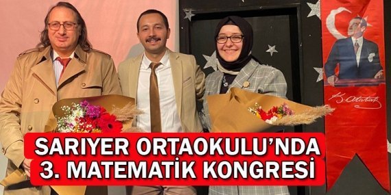 Sarıyer Ortaokulu’nda 3. Matematik kongresi
