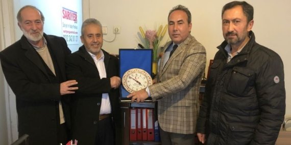 Saadet Partisi Sarıyer’den gazetemize ziyaret