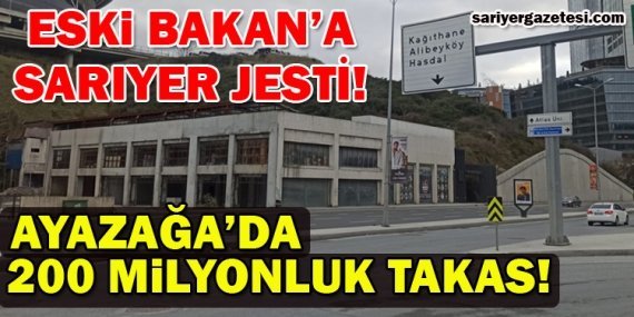 Ayazağa’da 200 milyonluk takas operasyonu!
