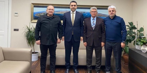 Sarıyer Spor Kulübü’nden teşekkür ziyareti