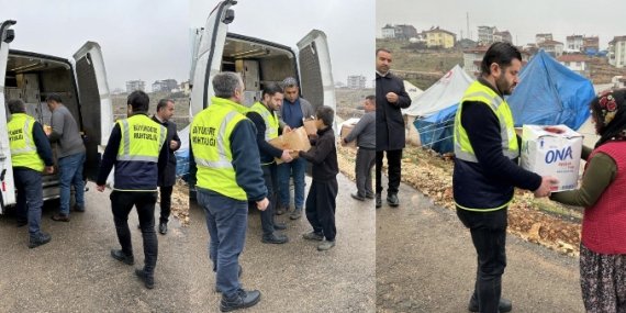 Yazıcı’dan deprem bölgesine Ramazan ayı yardımı