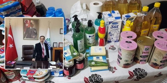 Ali Yazıcı’dan depremzedelere sosyal market