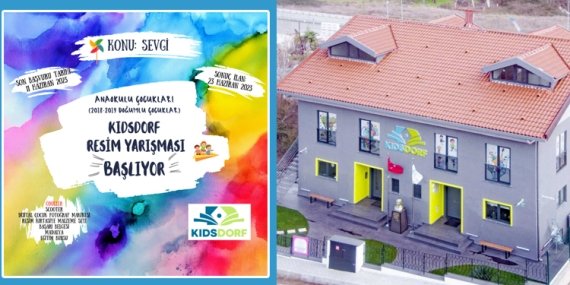 Kidsdorf’tan Çocuk Resim Yarışması