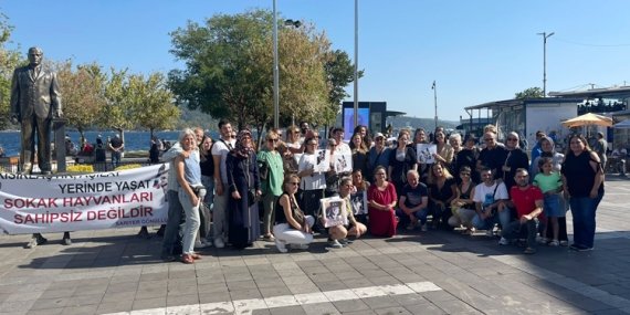 Sarıyer’de sokaktaki canların sesi oldular
