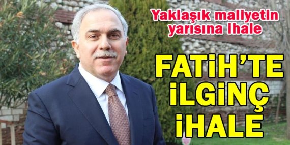 Fatih Belediyesi’nden 18.8 milyonluk basın işi!