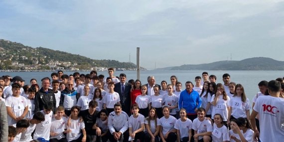 Sarıyer’de Cumhuriyetimizin 100. yıl koşusu