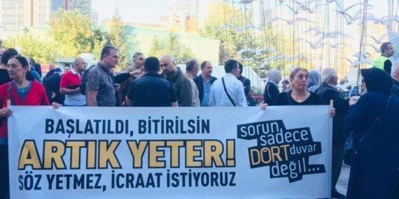 Sarıyer Belediyesi önünde eylem!