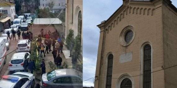 Santa Maria Kilisesi’ne silahlı saldırı!