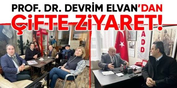 Prof. Dr. Devrim Elvan’dan ADD’ye ziyaret!