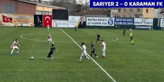 Sarıyer’i sevindiren galibiyet!