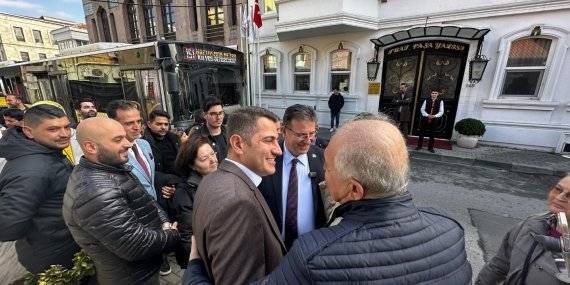 Oktay Aksu, Büyükdere esnafını ziyaret etti
