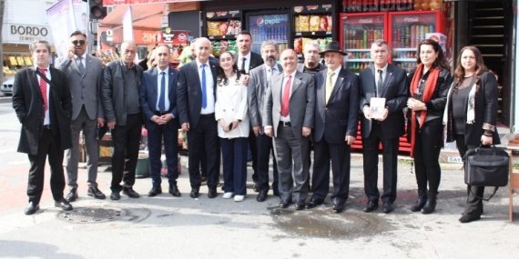 Adalet Partisi Sarıyer Seçim İrtibat Bürosu’nu açtı