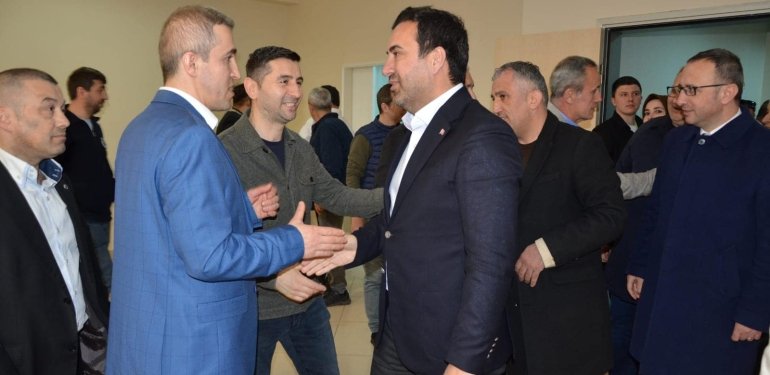 AK Partili Hüseyin Coşkun Giresunlularla buluştu