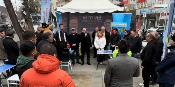 İbrahim Temur, Ayazağa tanıtım çadırını ziyaret etti