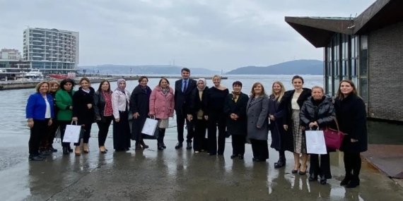 Kaymakam Kalaylı’dan, kadın muhtarlara kahvaltı