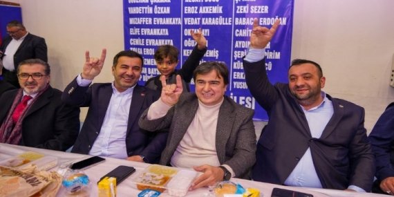 Sarıyer taraftarlarından Cumhur İttifakına iftar