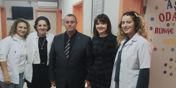 Tarabya Muhtarı Mehmet Kadir Reisoğlu, 14 Mart Tıp Bayramı’nı kutladı!