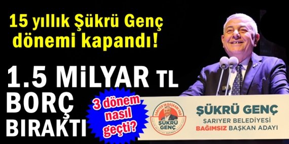 15 yıllık Şükrü Genç dönemi nasıl geçti?