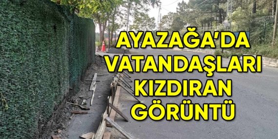 Ayazağa sakinlerinden uyarı!