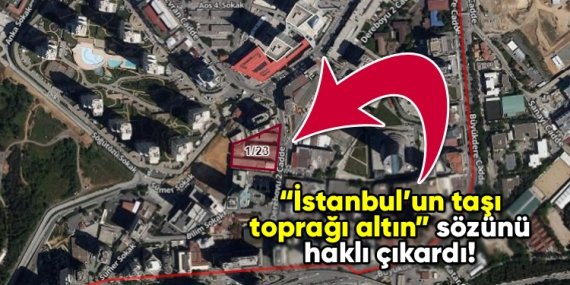 Maslak’ta bir metrekare arsa rekor fiyattan satılıyor!