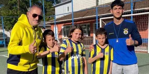 Fatih, Sultan, Mehmet, Fenerbahçe Futbol Okulu’nda!