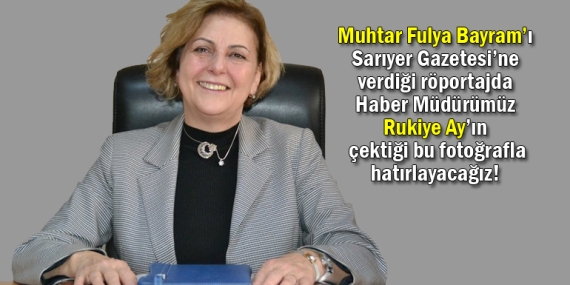 Muhtar Fulya Bayram’ın ismi Bahçeköy’de yaşatılacak!