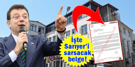 İşte Sarıyer’i sarsacak “İsmail Akgün Hastane” belgesi!