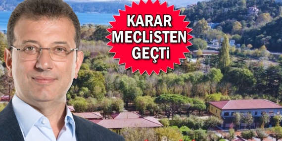 İstanbul Büyükşehir Belediyesi’nden Sarıyer için önemli karar!