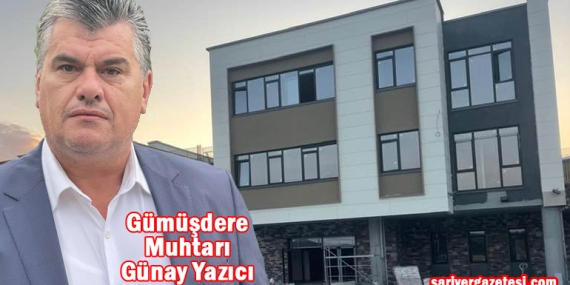Muhtar Günay Yazıcı’dan Gümüşdere’ye okul müjdesi!