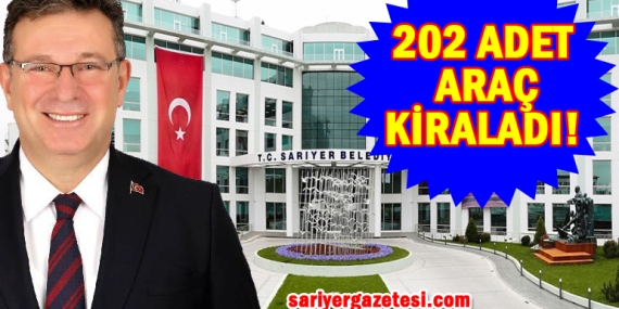 Oktay Aksu belediyeye 202 araç kiraladı! İşte ödenecek para!